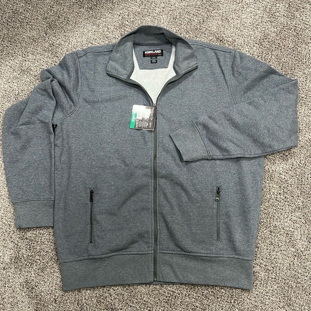 NWT Men’s full zip sweatshirt